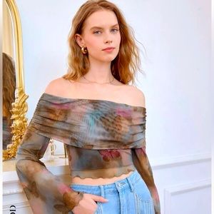 🦋 Crop Blouse🦋